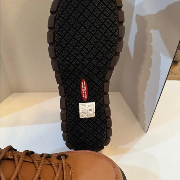 Skechers Women's Jammers Sr - Tepin Comp Toe Chestnut - Picture 11 of 14